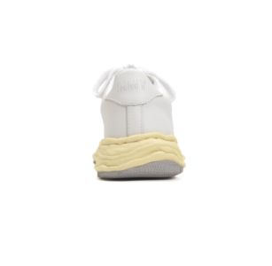 Maison MIHARA YASUHIRO WAYNE VL OG Sole Leather Low-top Sneaker 'White' A09FW730-WHT sold by KicksCrew