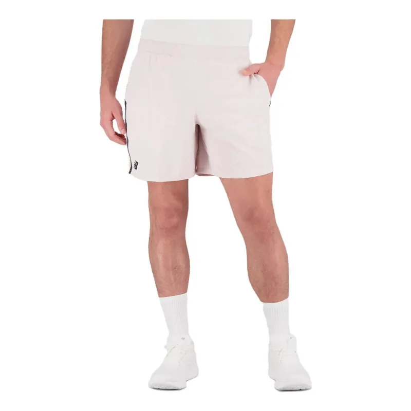 New Balance Tournament 7 Inch Shorts 'Beige' MS31403-SOI sold by KicksCrew