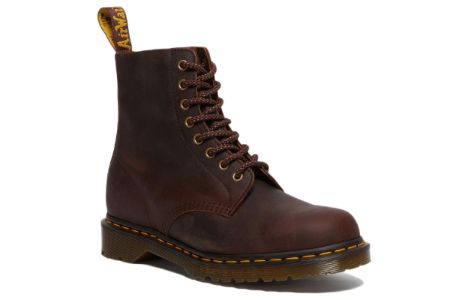 Dr. Martens 1460 Pascal Waxed Full Grain Leather Lace Up Boots 'Chestnut ' 30670294 sold by KicksCrew