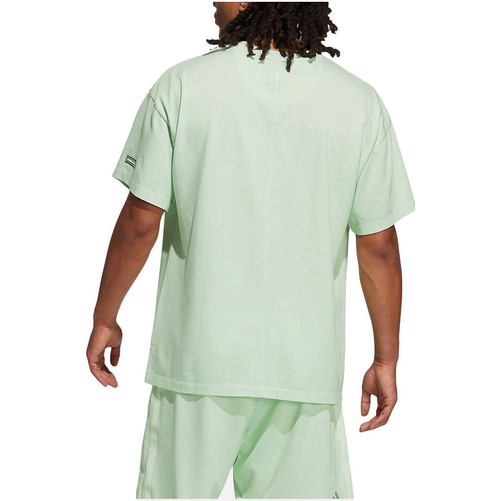 Adidas Daniel Patrick x Basketball T-Shirts 'Oliver Green' GU5620 sold by KicksCrew product image thumbnail 4