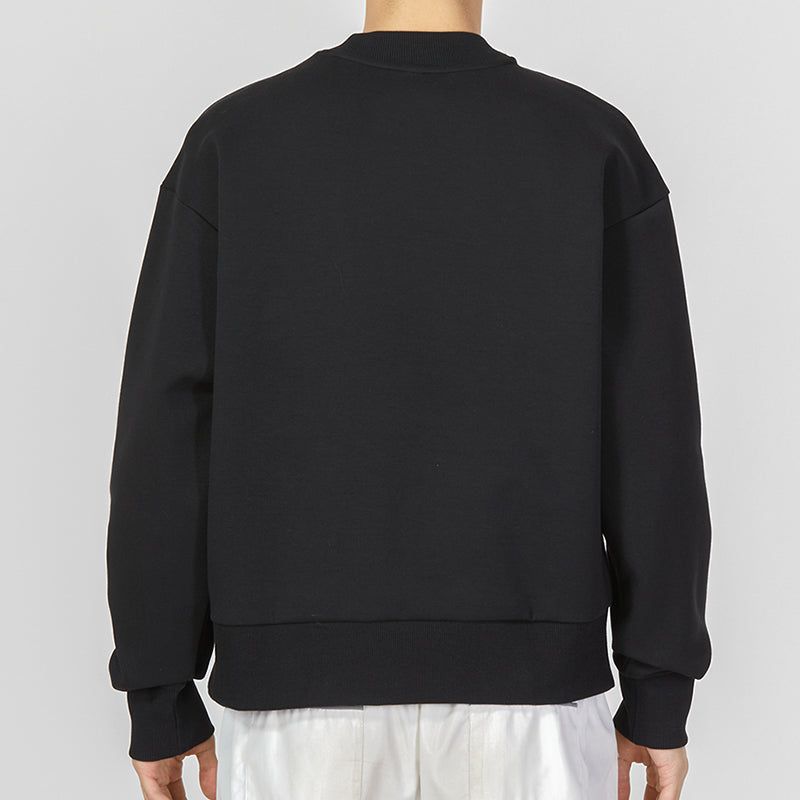 adidas Future Icons Badge of Sport Crew Sweatshirt 'Black' IC3740 sold by KicksCrew product image thumbnail 4
