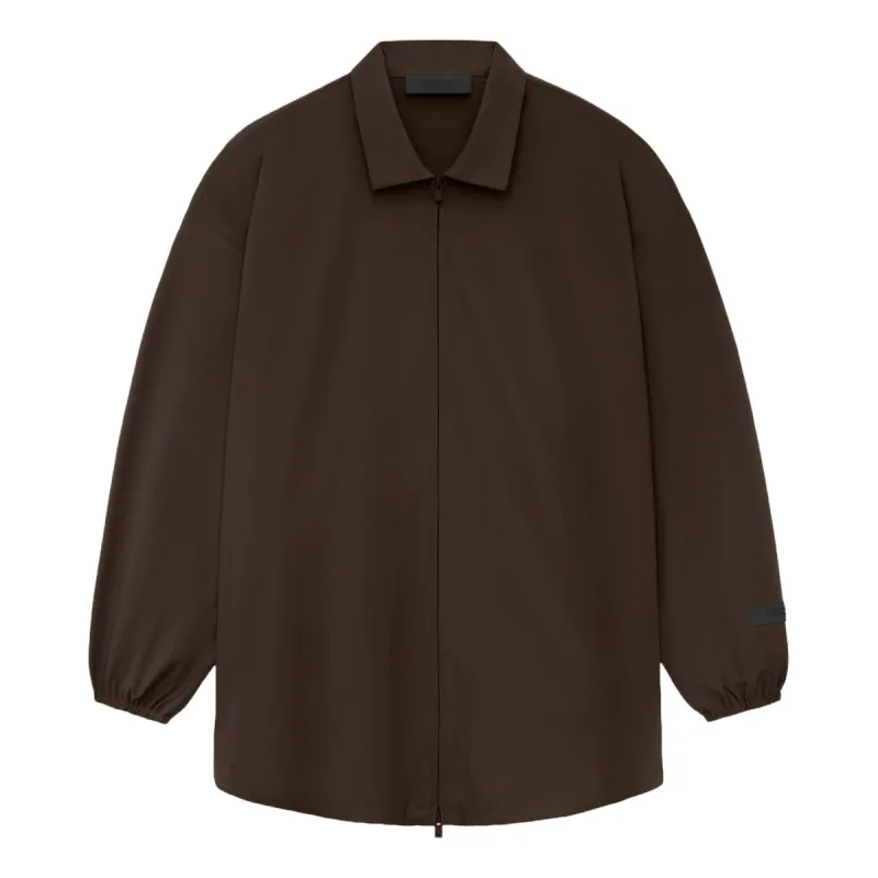 Fear of God Essentials SS24 Overshirt 'Wood' 202SU244496F sold by KicksCrew