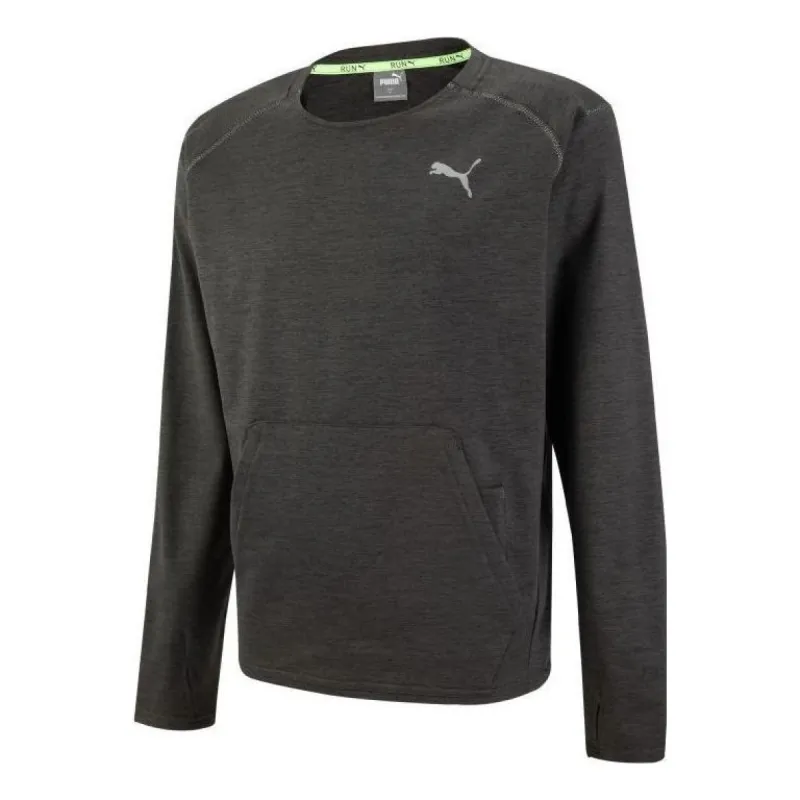 Puma 4 Symbols Cloudspun Sweatshirt 'Grey' 522686-01 sold by KicksCrew