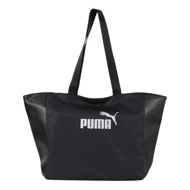 (WMNS) Puma Core Shopper Bag 'Black' 077849-01 sold by KicksCrew