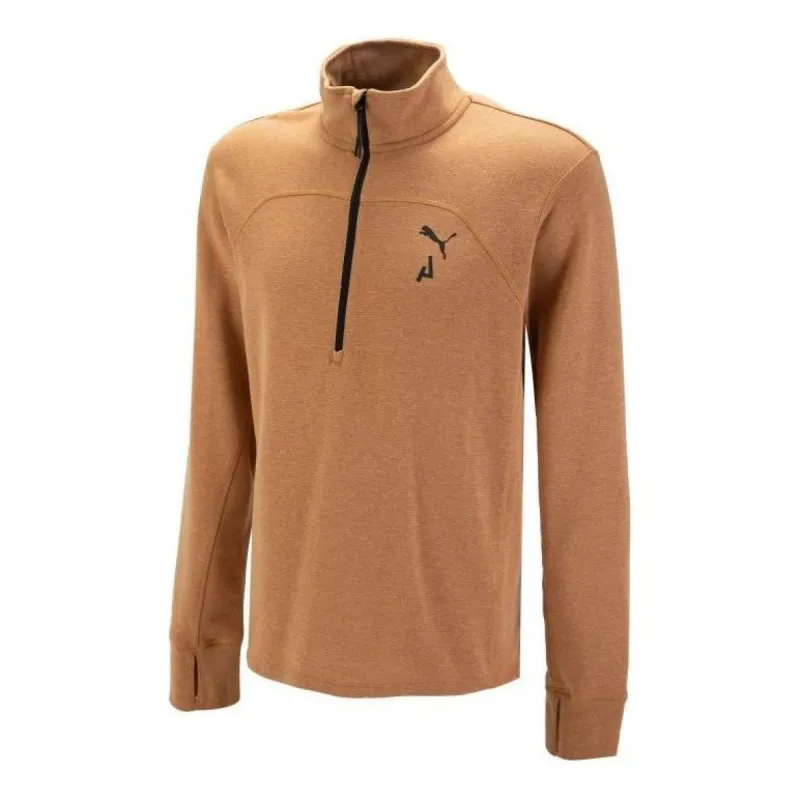 Puma Seasons Half Zip Pullover 'Brown' 522568-74 sold by KicksCrew
