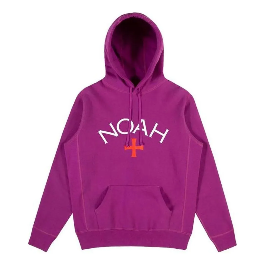 NOAH Core Logo Hoodie 'Magenta' NOAH-SS18-007 sold by KicksCrew