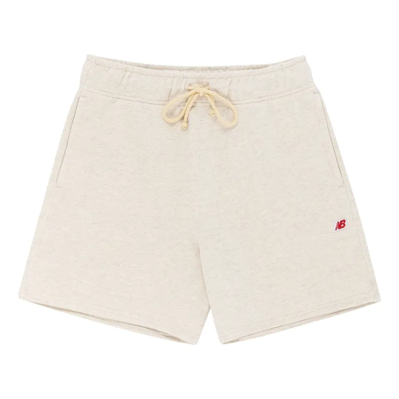 New Balance MADE in USA Core Shorts 'Oatmeal Heather' MS21548-OTH sold by KicksCrew