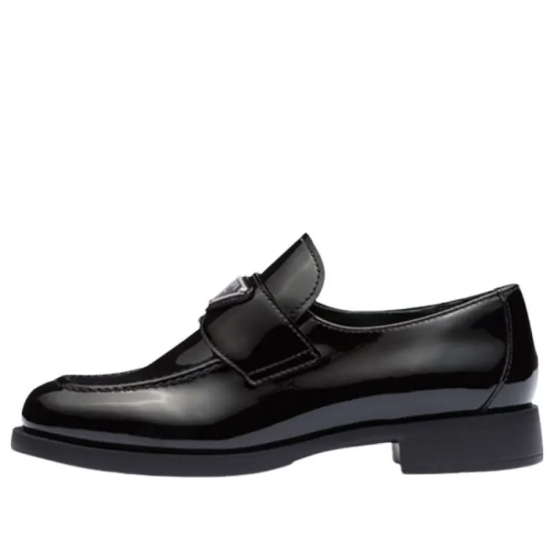 (WMNS) PRADA Patent Leather Loafers 'Black' 1D168N_069_F0002_F_025 sold by KicksCrew