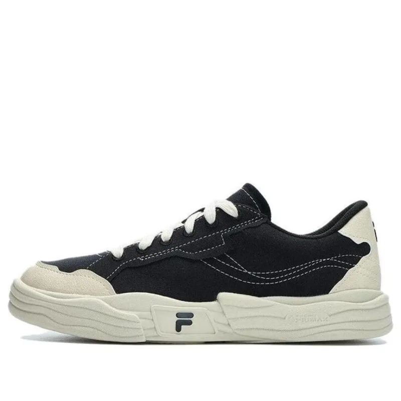 (WMNS) FILA FUSION Pop II Skate Shoes 'Black White' T12W322109FBA sold by KicksCrew