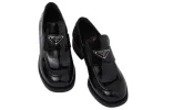 (WMNS) PRADA Patent Leather Loafers 'Black' 1D168N_069_F0002_F_025 sold by KicksCrew