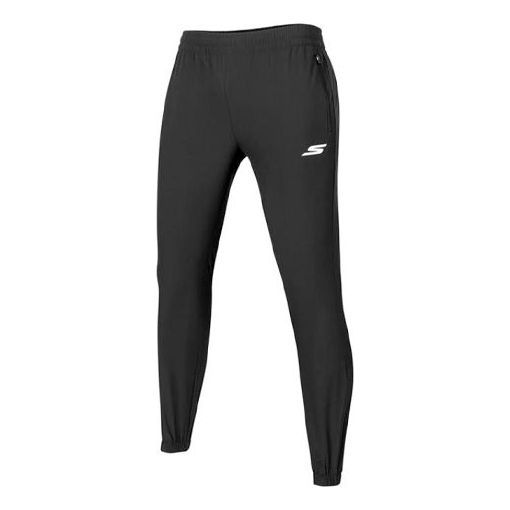 Skechers Casual Knitted Woven Pants 'Black White' P220M049-007D sold by KicksCrew