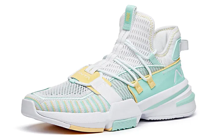 ANTA Light Crazy 1 'White Green Yellow' 112021609-7 sold by KicksCrew product image thumbnail 2