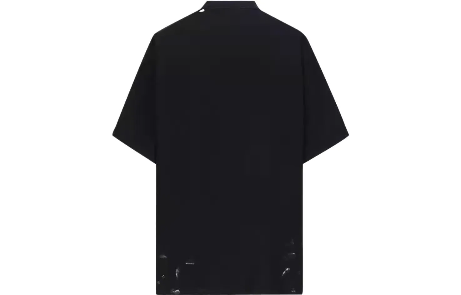 Balenciaga Metallica Short Sleeve T-Shirt Oversized Fit 'Black Orange' 694576TMV881055 sold by KicksCrew product image thumbnail 2