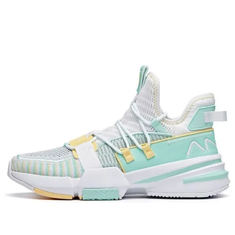 ANTA Light Crazy 1 'White Green Yellow' 112021609-7 sold by KicksCrew