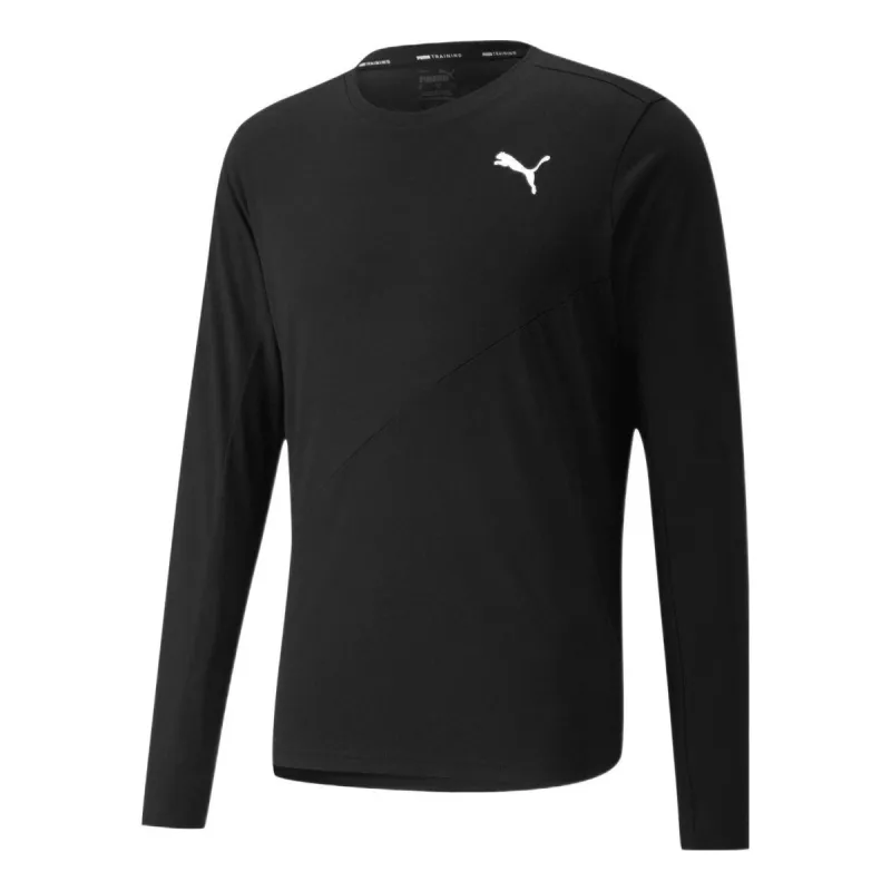 Puma Train Long Sleeve Training Tee 'Black' 521538-01 sold by KicksCrew