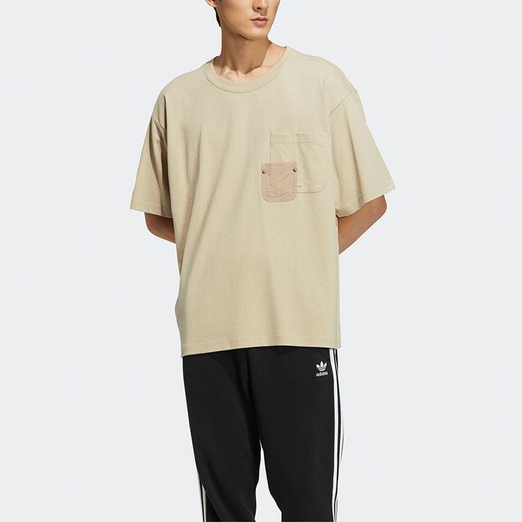 adidas originals Adicolor Pocket Tee 'Beige' HM7991 sold by KicksCrew product image thumbnail 2