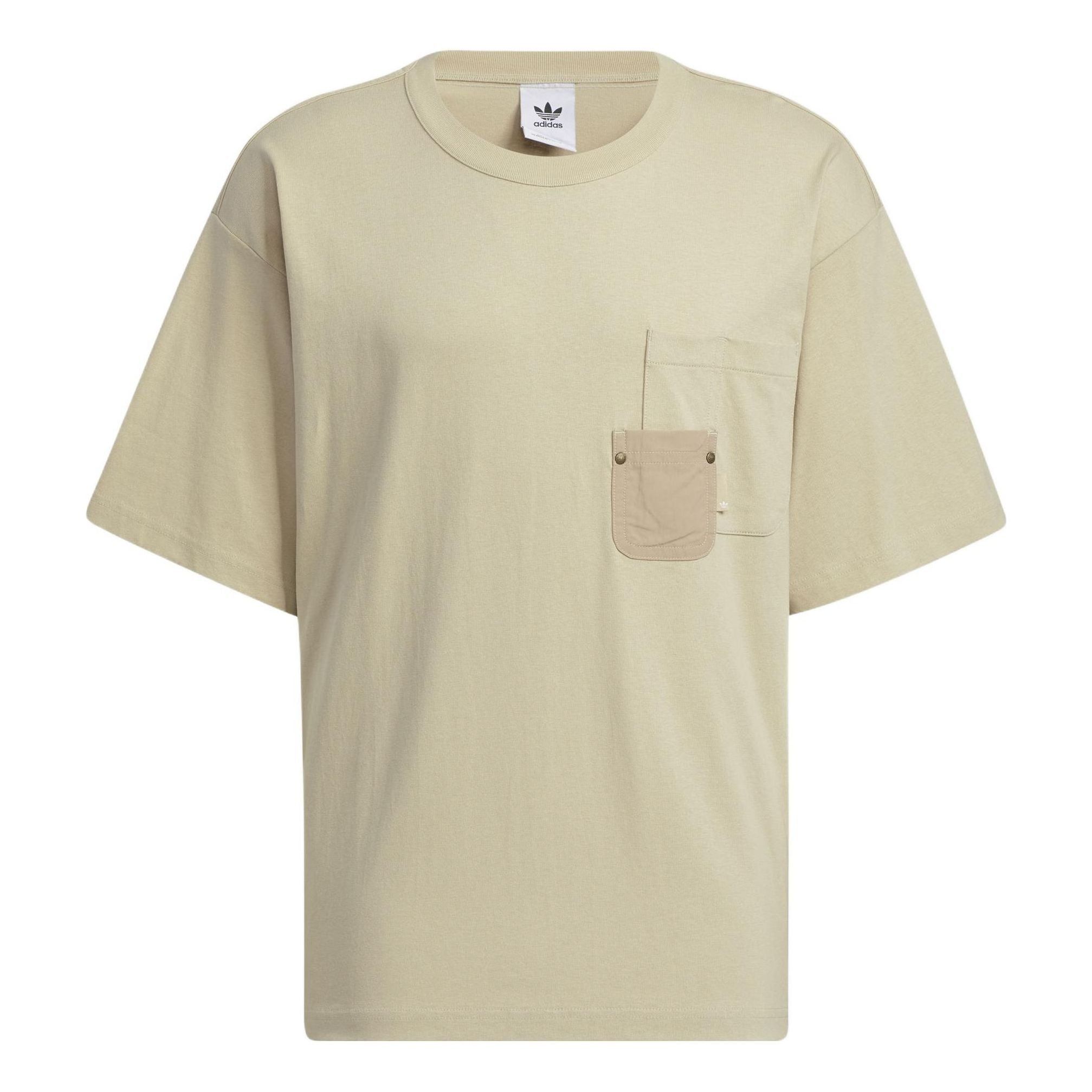 adidas originals Adicolor Pocket Tee 'Beige' HM7991 sold by KicksCrew