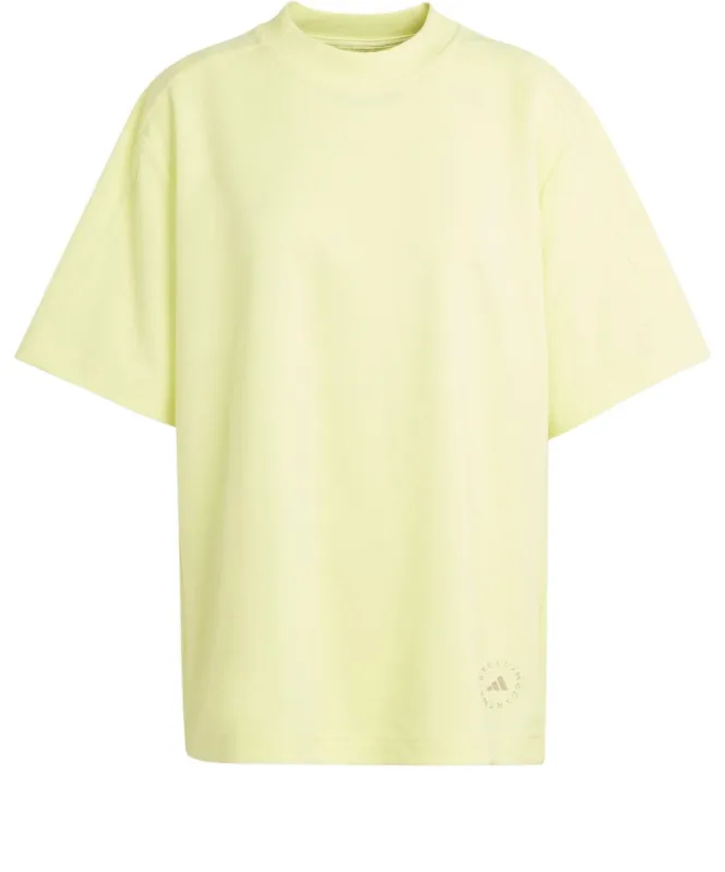 (WMNS) adidas by Stella McCartney Logo T-shirt 'Yellow' IT8288 sold by KicksCrew