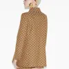 (WMNS) Gucci GG Canvas Coat 'Beige Brown' 788387-Z8BSO-2190 sold by KicksCrew