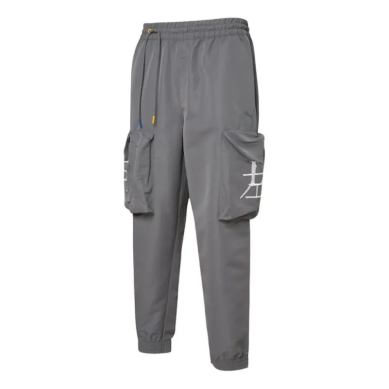 Puma x Michael Lau Cargo Pants 'Grey White' 531323-60 sold by KicksCrew