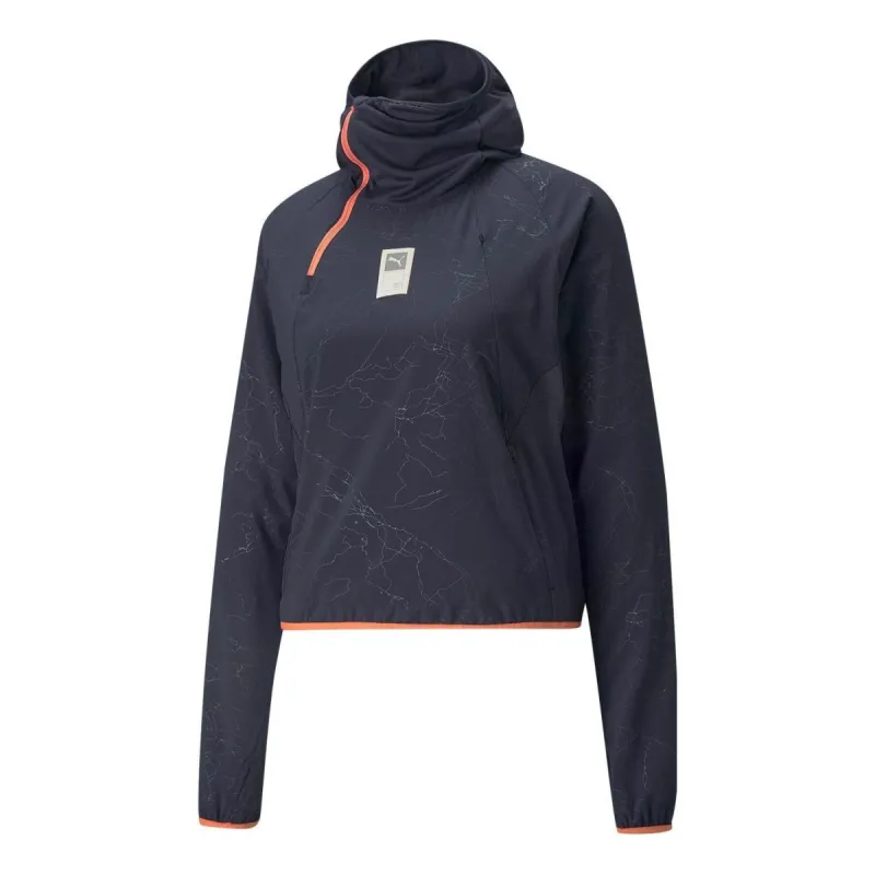 (WMNS) Puma x First Mile Woven Jacket 'Navy' 521416-43 sold by KicksCrew