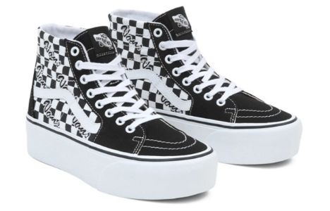 Vans Sk8-Hi Tapered Stackform Shoes 'Black White' VN0A5JMK6BT sold by KicksCrew