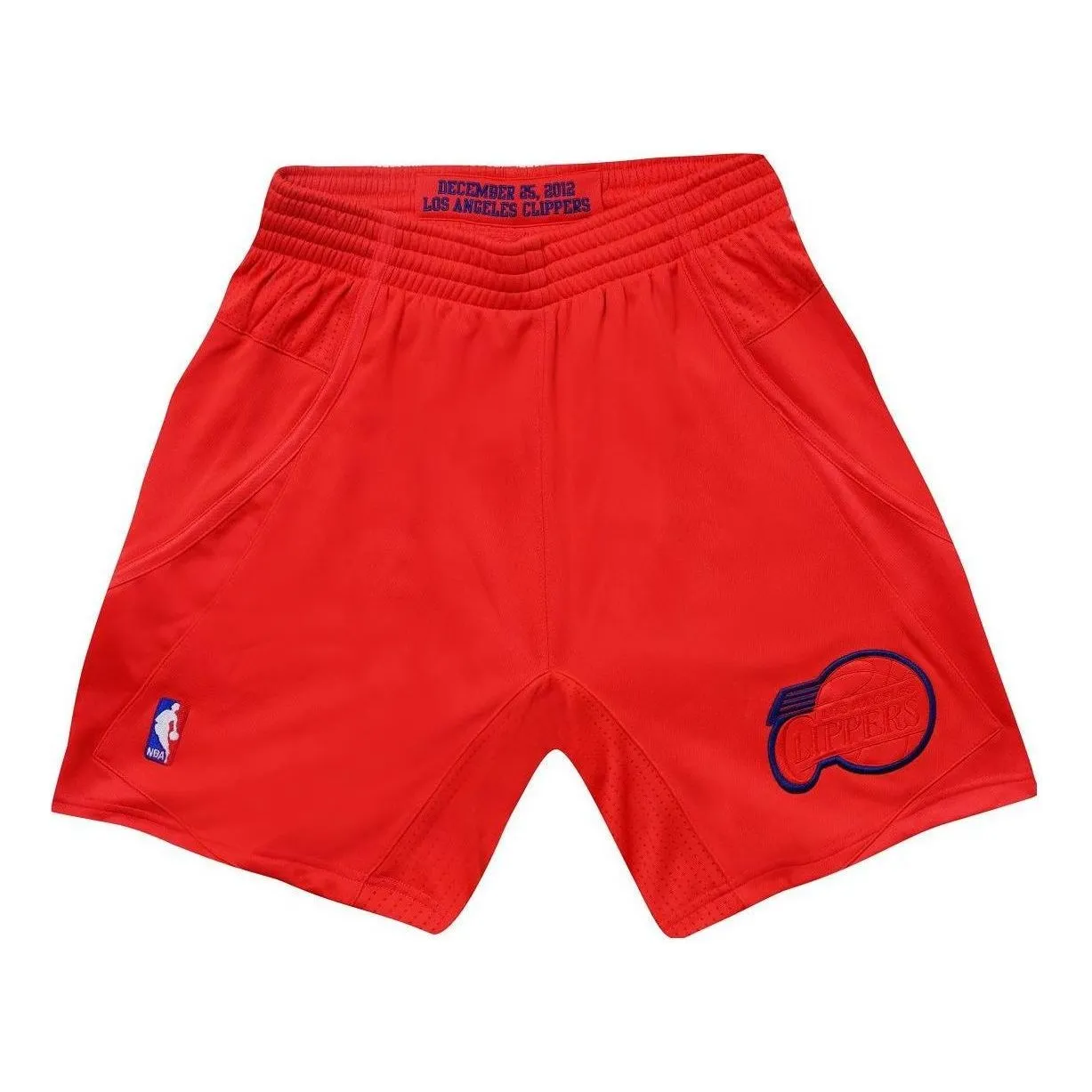 Mitchell & Ness x NBA Los Angeles Clippers 2012-13 Shorts 'Christmas Day' ASHR4967-LAC12PPPLTRD sold by KicksCrew