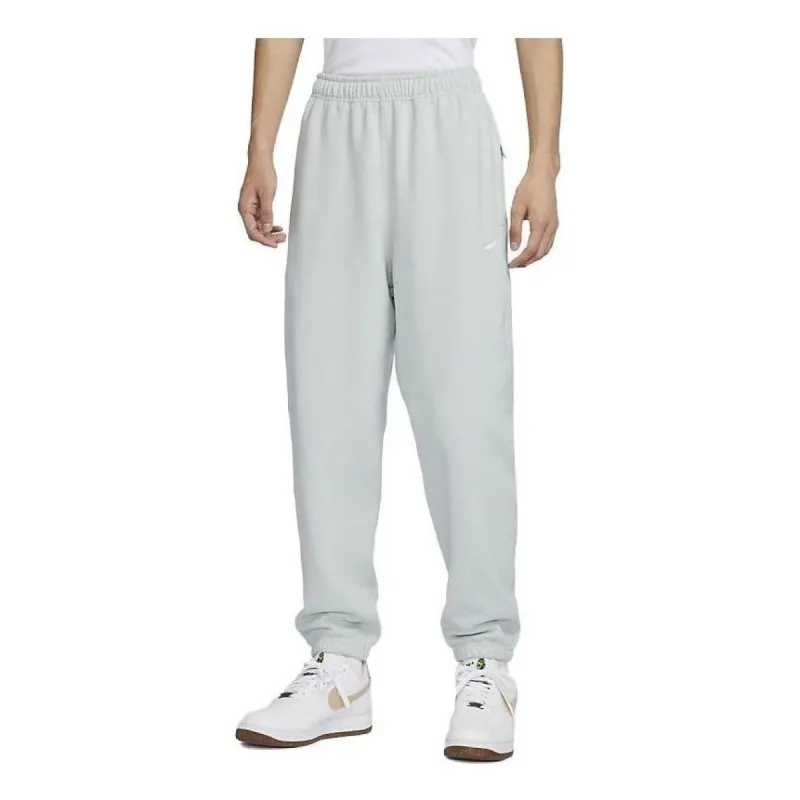 Nike Solo Swoosh Sweatpants 'Grey' DX0816-034 sold by KicksCrew