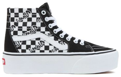 Vans Sk8-Hi Tapered Stackform Shoes 'Black White' VN0A5JMK6BT sold by KicksCrew