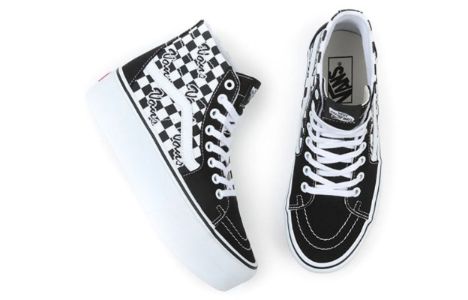 Vans Sk8-Hi Tapered Stackform Shoes 'Black White' VN0A5JMK6BT sold by KicksCrew