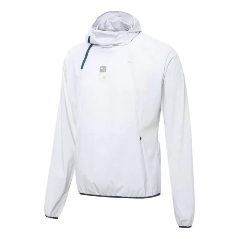Puma X First Mile Woven Running Jacket 'White' 521409-72 sold by KicksCrew