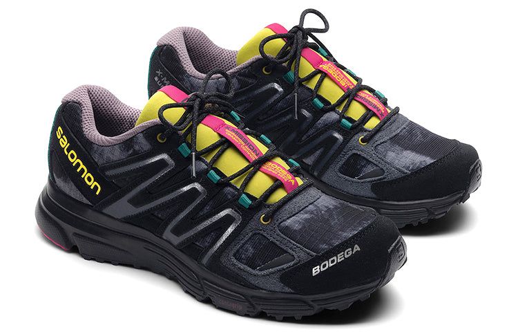 Bodega x SALOMON X-Mission 4 Suede 'Black yellow' 417145 sold by KicksCrew product image thumbnail 3