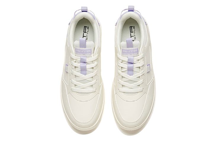 ANTA Casual Skate Shoes 'White Purple' 922018061-11 sold by KicksCrew product image thumbnail 4