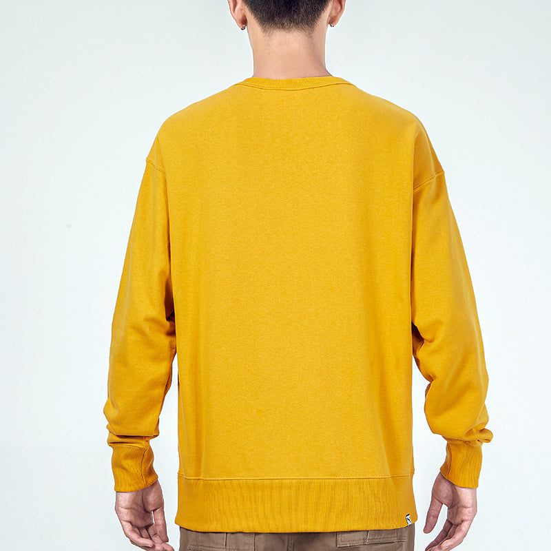 Puma Small Logo Pocket Sweatshirt 'Yellow' 533036-37 sold by KicksCrew product image thumbnail 3
