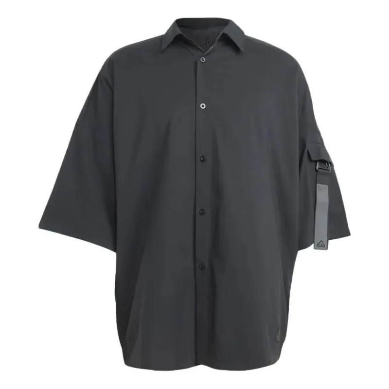 adidas City Escape Premium Shirt 'Black' IC6738 sold by KicksCrew