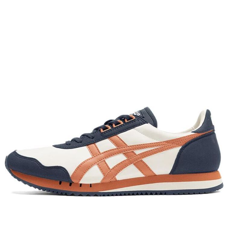 Onitsuka Tiger Dualio Marathon Running Shoes 'White Navy Orange' 1183B545-101 sold by KicksCrew