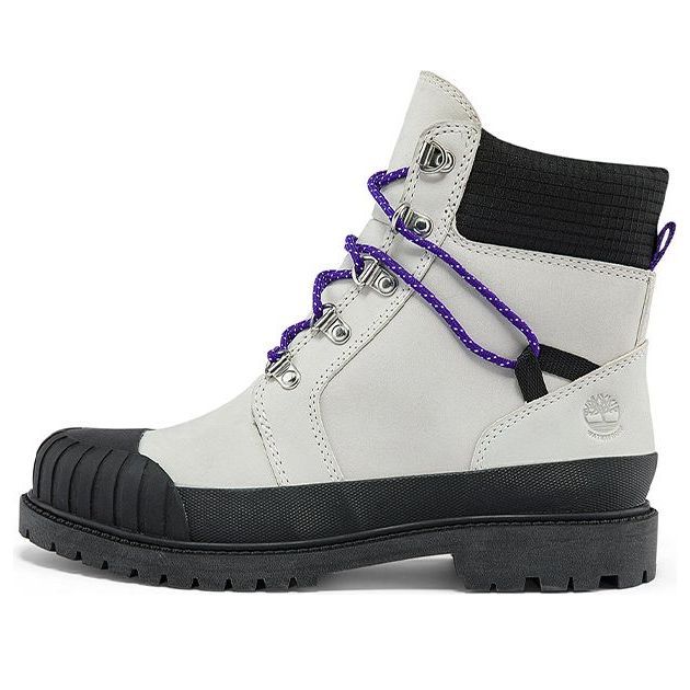 (WMNS) Timberland Heritage Rubber Toe 6 Inch Hiking Boot 'White' A2JX9W sold by KicksCrew