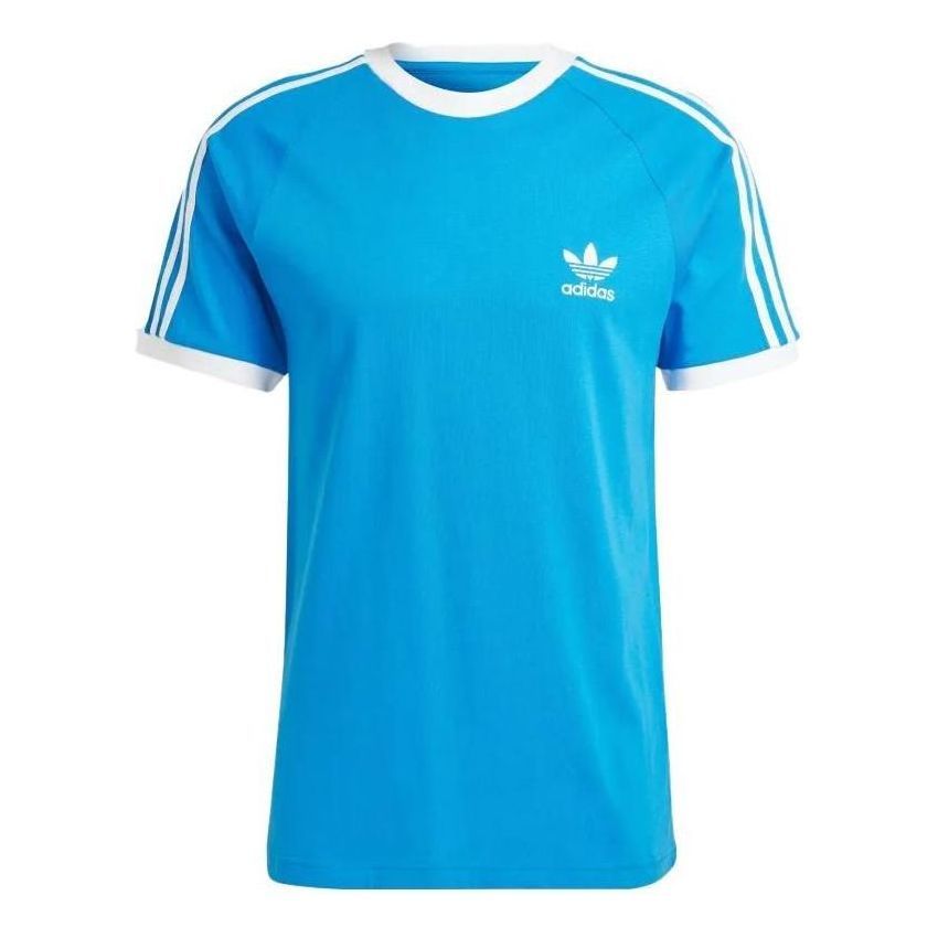adidas Adicolor Classics 3-Stripes Tee 'Blue' IN7745 sold by KicksCrew