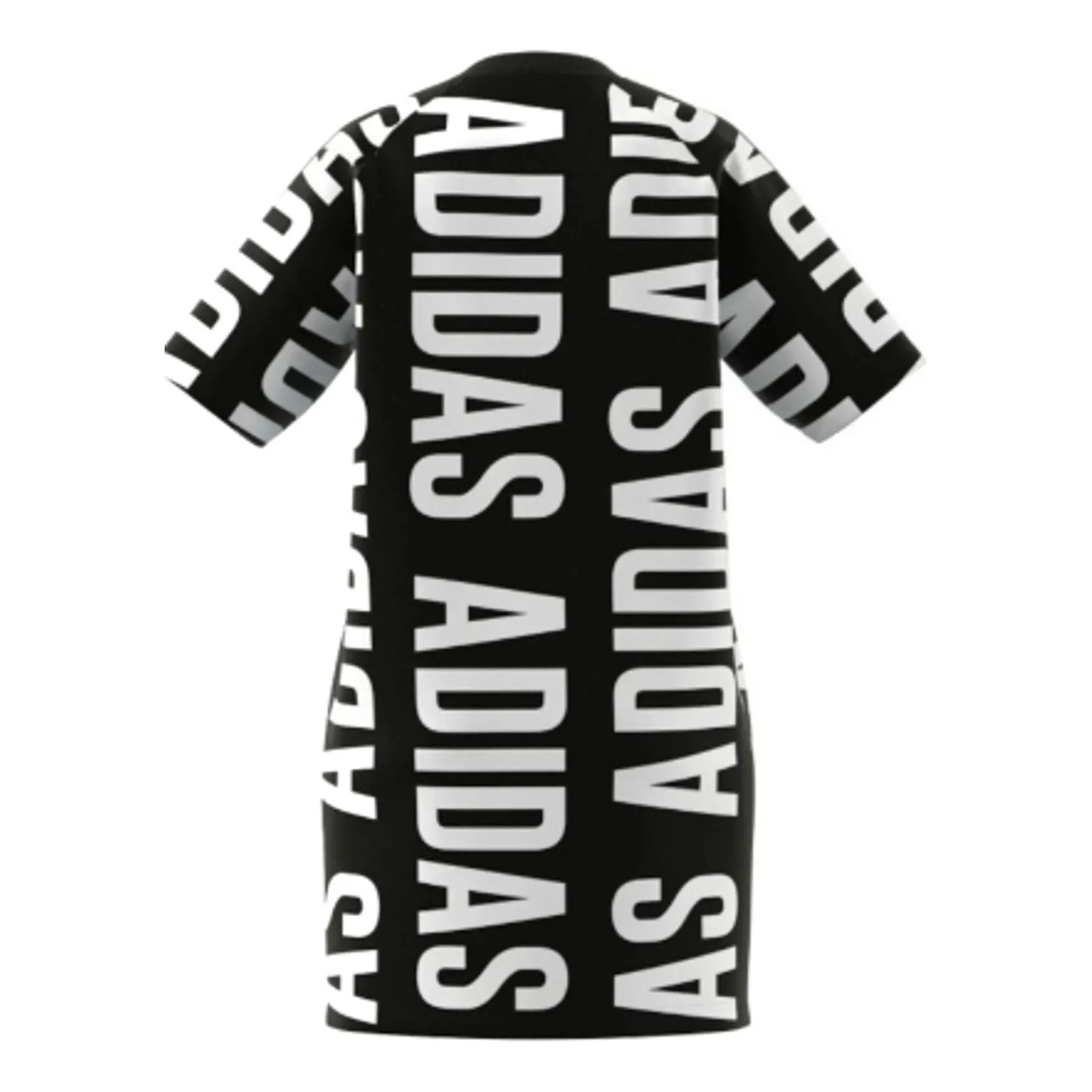 (WMNS) adidas Essentials Oversized Allover Print Dress 'Black White' HC9267 sold by KicksCrew product image thumbnail 2