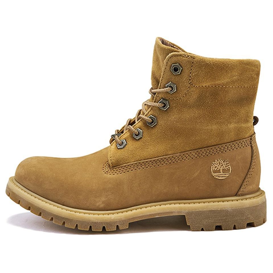 (WMNS) Timberland 6 Inch Premium Boot 'Wheat' A27MN sold by KicksCrew