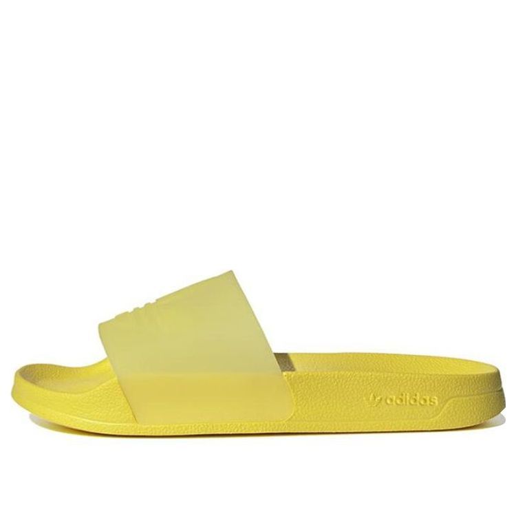 Adidas Originals Adilette Lite Slides 'Yellow' IE7735 sold by KicksCrew
