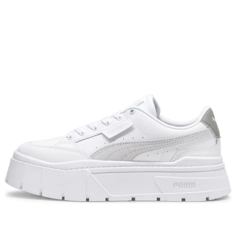 (WMNS) PUMA Mayze Stack 'White Stormy Slate' 384363-18 sold by KicksCrew
