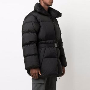 Off-White Puffer Down Jacket 'Black' OMED029F21FAB0011001 sold by KicksCrew