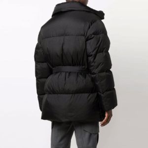 Off-White Puffer Down Jacket 'Black' OMED029F21FAB0011001 sold by KicksCrew