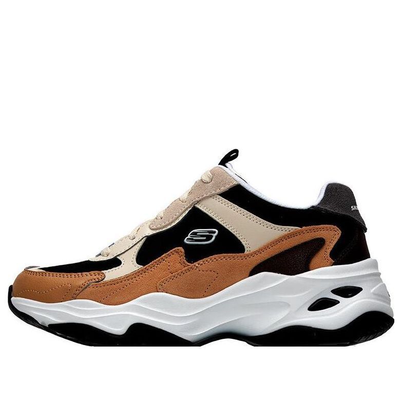 Skechers D'lites Sneakers 'Beige Black Tan' 894157-NTBK sold by KicksCrew