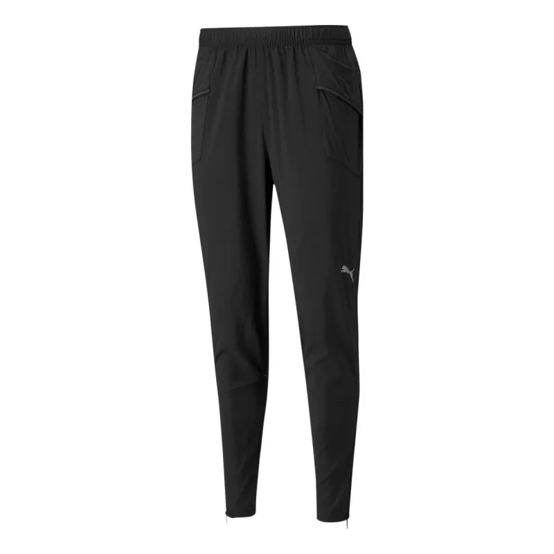 Puma Run Tapered Woven Pant 'Black' 521404-01 sold by KicksCrew