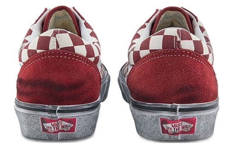 Vans Old Skool Stressed 'Check Red White' VN0007NTY52 sold by KicksCrew product image thumbnail 4
