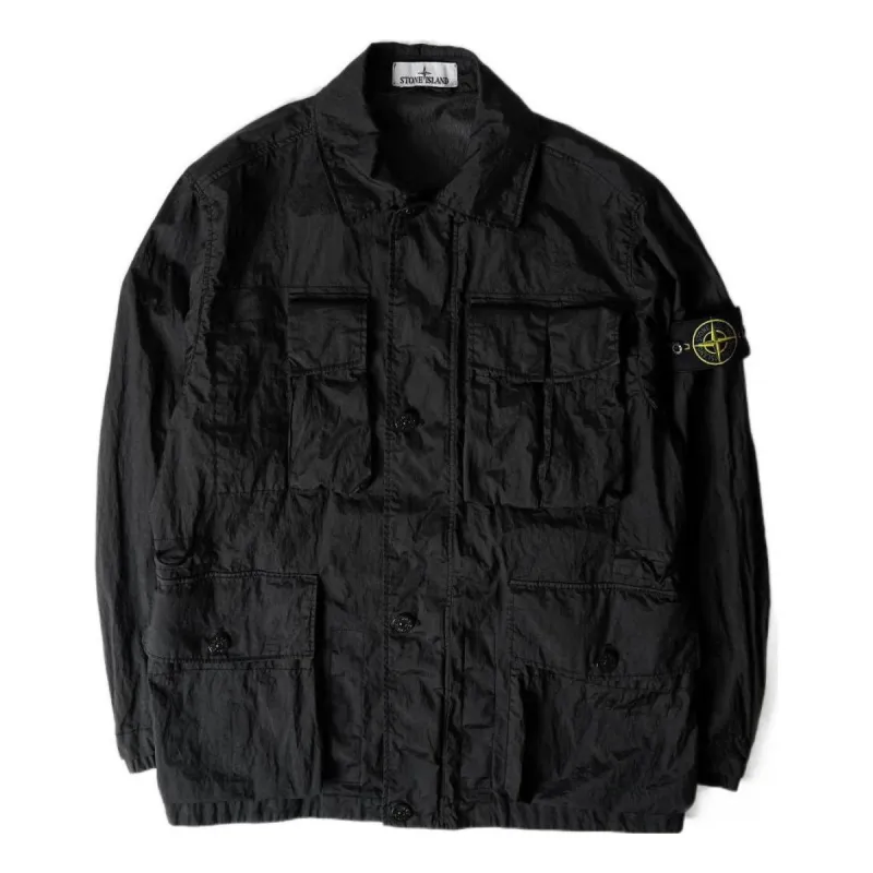 STONE ISLAND Field Jacket 'Black' 781541620-V0029 sold by KicksCrew