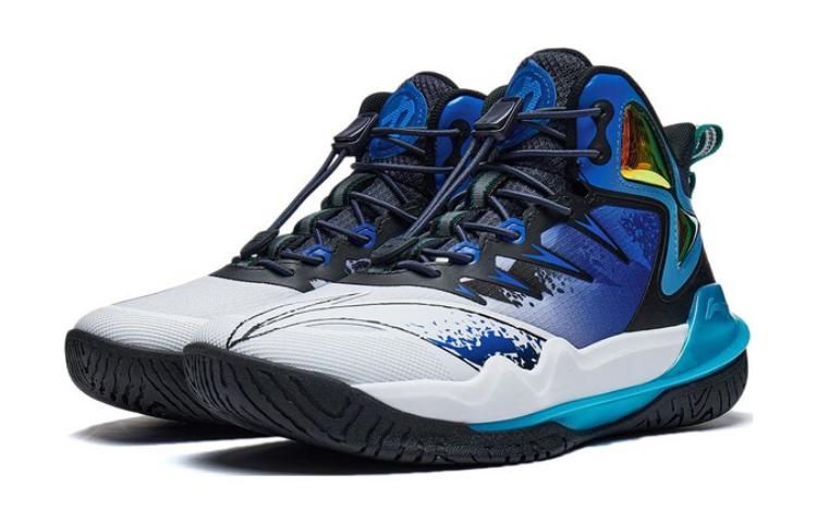 (GS) Li-Ning Pioneer Team 3.0 V2 'Blue White' YKBT072-7 sold by KicksCrew product image thumbnail 3