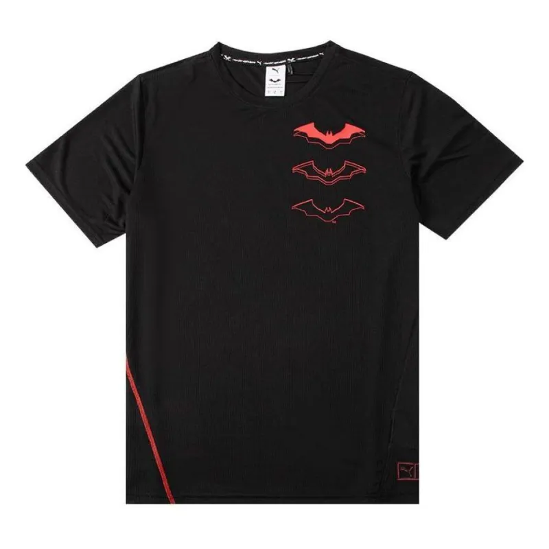 Puma X Batman Performance Graphic Tee 'Black' 521211-01 sold by KicksCrew